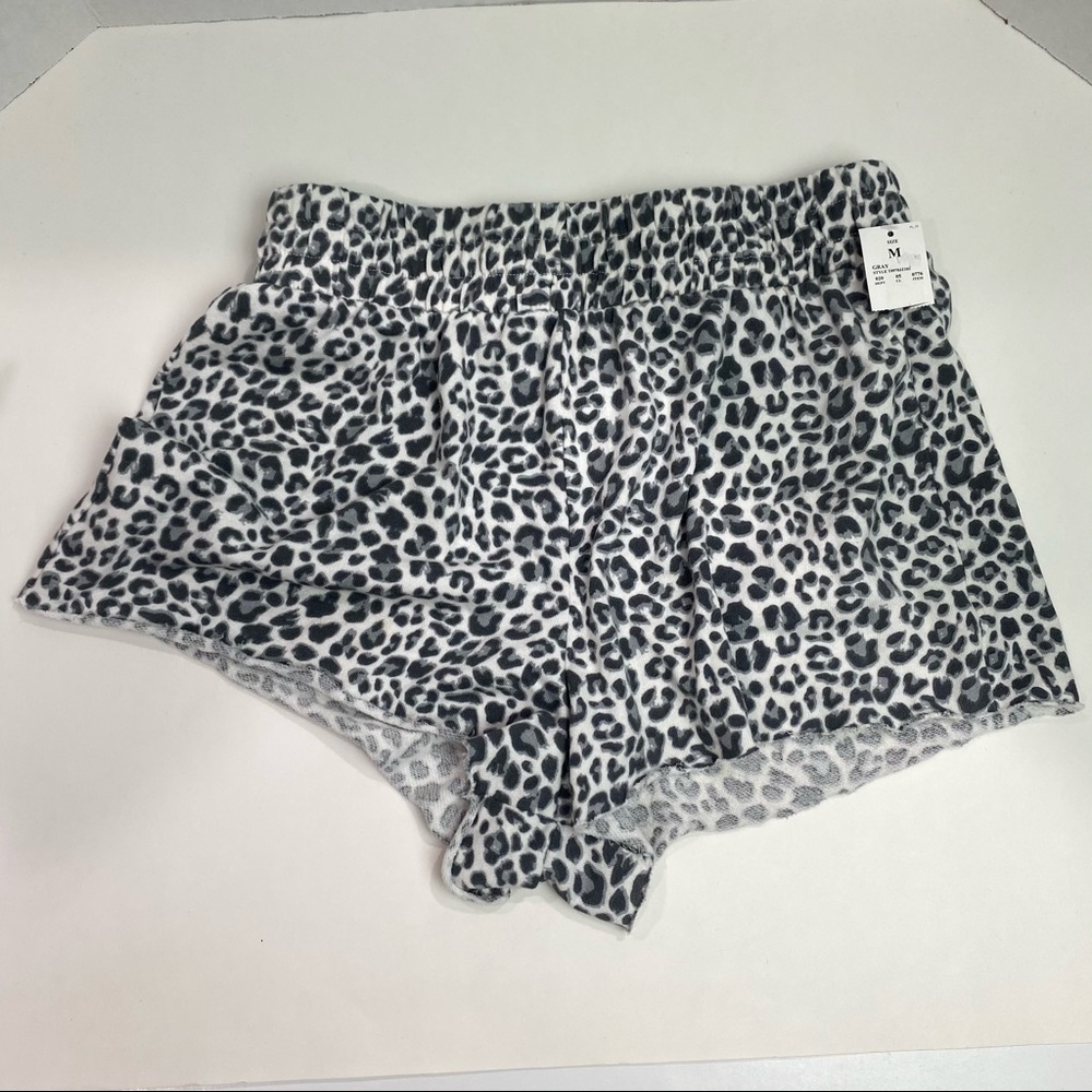 Grayson Threads women’s Sleepwear Sz medium & XL animal print sleep shorts New